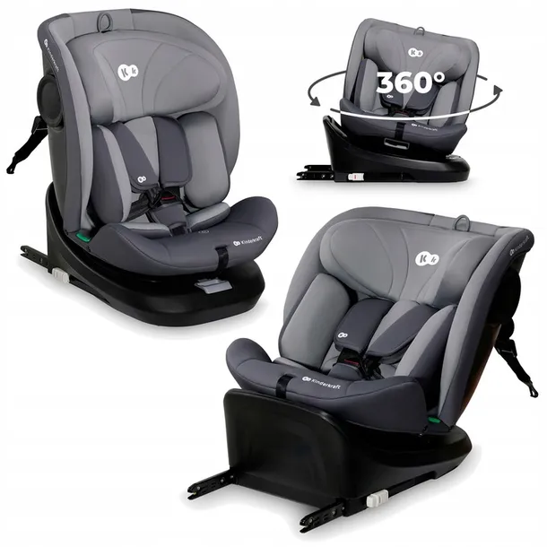 FOTELIK SAMOCHODOWY KINDERKRAFT I-GROW I-SIZE 0-36 KG OBROTOWY