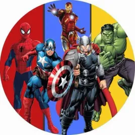 oplatek-na-tort-marvel-avengers-bohater-napis-gratis