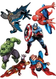 oplatek-na-tort-marvel-avengers-bohater-napis-gratis