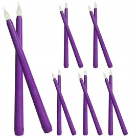 swiece-stozkowe-led-bezplomieniowe-stozkowe-na-baterie-12-sztuk-fioletowe