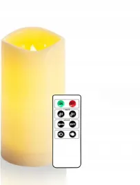 swieca-led-z-pilotem-kremowa-zewnetrzna-20-cm-efekt-migotania-ip44