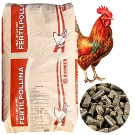Zdjęcie produktu OBORNIK GRANULOWANY KURZY NAWÓZ NATURALNY ORGANICZNY DO OWOCÓW WARZYW 25 KG