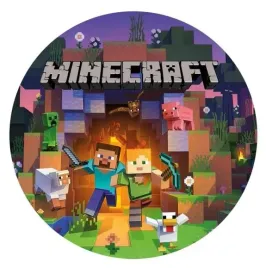 wydruk-oplatek-cukrowy-na-tort-minecraft-napis-gratis-gra
