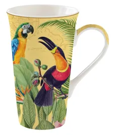 kubek-porcelanowy-duzy-600ml-motyw-egzotyczny-tukan-kolorowy-na-prezent