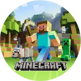 wydruk-oplatek-cukrowy-na-tort-minecraft-napis-gratis-gra