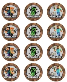 wydruk-oplatek-cukrowy-na-babeczki-minecraft-gra