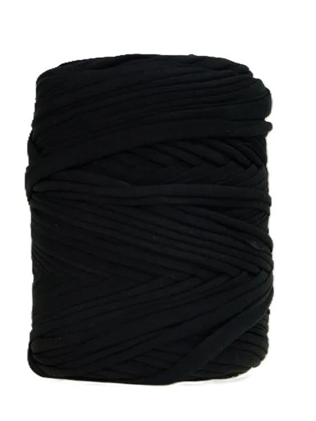 Przędza, włóczka -  T-Shirt Yarn - czarny - 100m