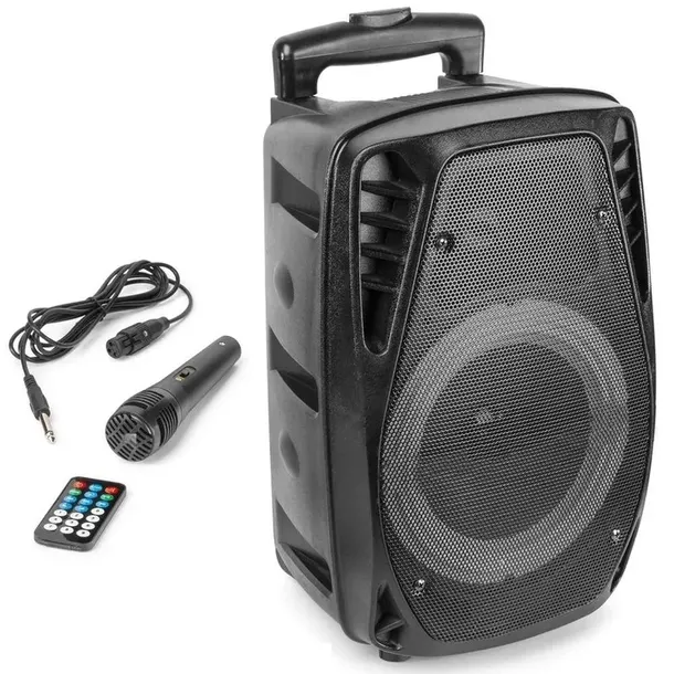 glosnik-bluetooth-karaoke-300w-mic-pilot-bateria-stan-nowy-stan-opakowania-oryginalne