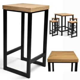 taboret-stolek-loft-metalowy-czarny-48-cm-blat-dab-craft-36-mm-industrial