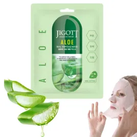 maska-w-plachcie-aloesowa-jigott-aloe-real-ampoule-mask-27ml