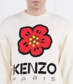 kenzo-boke-flower-sweater-nowy-sweter-off-white-m