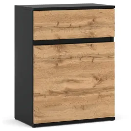 komoda-czarna-dab-wotan-z-szuflada-60cm-nowoczesna-pojemna-szafka-z-polkami