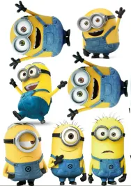 wydruk-oplatek-cukrowy-na-tort-minionki-napis-gratis