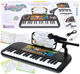 keyboard-pianino-organy-pianinko-mikrofon-dla-dzieci-muzyka
