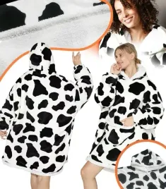 bluzokoc-krowa-ponczo-bluza-z-kapturem-kieszen-polar-oversize-w-latki-100percent