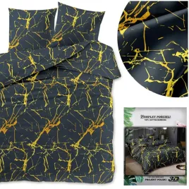 komplet-poscieli-200x220-poszewki-zielona-marmurek-glamour