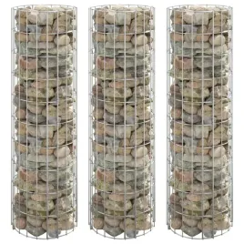 3x-donica-gabionowa-podwyzszona-stal-kosz-gabionowy-na-ogrod-o30x100-cm