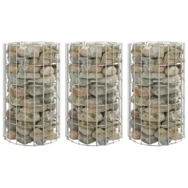 3x-donica-gabionowa-podwyzszona-stal-kosz-gabionowy-na-ogrod-o30x50-cm