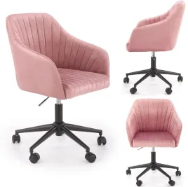 fotel-obrotowy-biurowy-do-pokoju-mlodziezowego-welurowy-rozowy-fresco