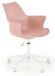 fotel-obrotowy-biurowy-mlodziezowy-dla-dziecka-ekoskora-rozowy-bialy-gasly