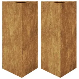 2x-donica-doniczka-ogrodowa-skrzynia-kwietnik-stal-brazowa-40x345x70-cm