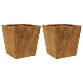 2x-donica-doniczka-ogrodowa-skrzynia-kwietnik-stal-brazowa-40x40x40-cm