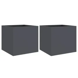 2x-donica-doniczka-ogrodowa-skrzynia-kwietnik-stal-szara-32x30x29-cm