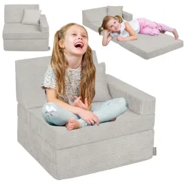 kiddymoon-fotel-materac-skladany-piankowe-z-poduszka-kfmp-700-jasnoszary