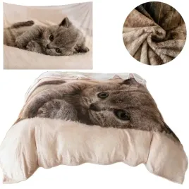 koc-160x200-realistyczny-nadruk-miekki-pled-narzuta-wzor-kotek-cotton-world