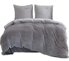 posciel-haftowana-200x220-mikrofibra-mis-cotton-world-gruba-3-el-szara