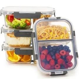 lunchbox-pojemnik-szklany-na-zywnosc-zestaw-4szt-dwukomorowe-hermetyczne