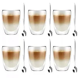 zestaw-6-szklanek-termicznych-do-kawy-250-ml-malachit-z-lyzeczkami-do-latte