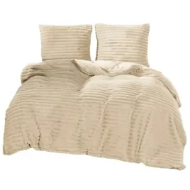 posciel-160x200-mikrofibra-mis-cotton-world-gruba-3cz-bezowa-na-prezent
