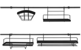 reling-kuchenny-czarny-edenberg-polka-metal-16el