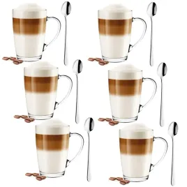 szklanki-do-kawy-latte-macchiato-lyzeczki-zestaw