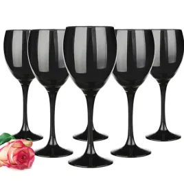 kieliszki-do-wina-czarne-300-ml-zestaw-6-sztuk