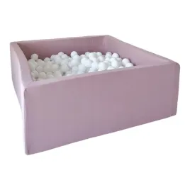 suchy-basen-z-pileczkami-400szt-kwadrat-puder-roz-dowolny-mix