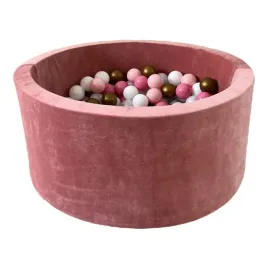 suchy-basen-z-kulkami-40x90-velvet-brudny-roz-300-pilek-dowolny-mix