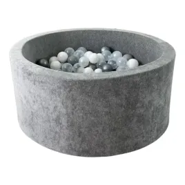 suchy-basen-z-kulkami-40x90-velvet-szary-250-pilek-dowolny-mix