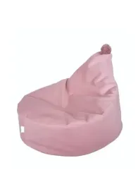 pufa-worek-dla-dziecka-rozowa-tkanina-welurowa