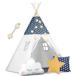 namiot-tipi-dla-dzieci-ze-swiatelkami-nukido-granatowy