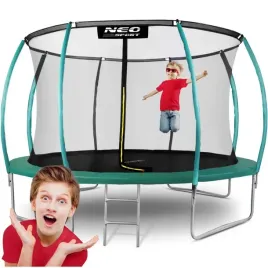 trampolina-ogrodowa-12ft-374cm-z-siatka-profilowanymi-slupkami-i-drabinka