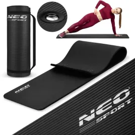 mata-do-cwiczen-z-otworami-gruba-183-x-60-cm-neo-sport-192000-czarna