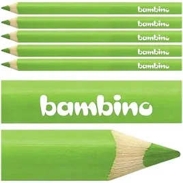 kredka-bambino-trojkatna-w-drewnianej-oprawie-jumbo-jasnozielona-5-szt