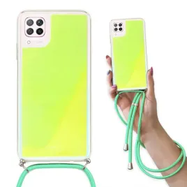 etui-do-huawei-p40-lite-case-mocny-zielony-neonowy-piasek-sznurek-mietowy