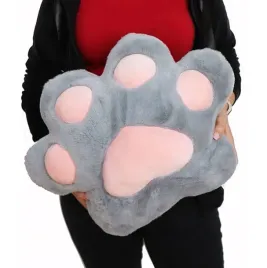 maskotka-poduszka-kocia-lapka-kota-szara-50cm-na-dzien-dziecka