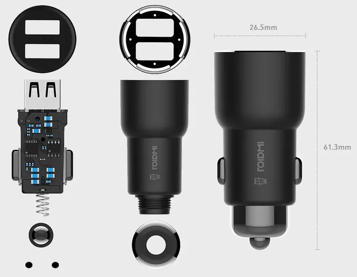 roidmi-3s-transmiter-fm-bluetooth-moijetu-ladowarka-2x-usb-stan-opakowania-oryginalne