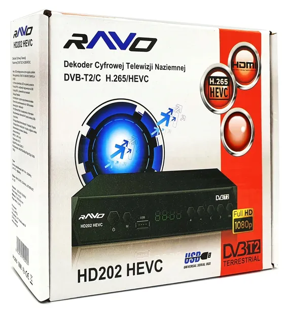dvb-t2-tuner-hd202-hevc-dekoder-hd-h-265-hevc-wifi-funkcje-nagrywanie-pvr-przewodnik-epg-timeshift