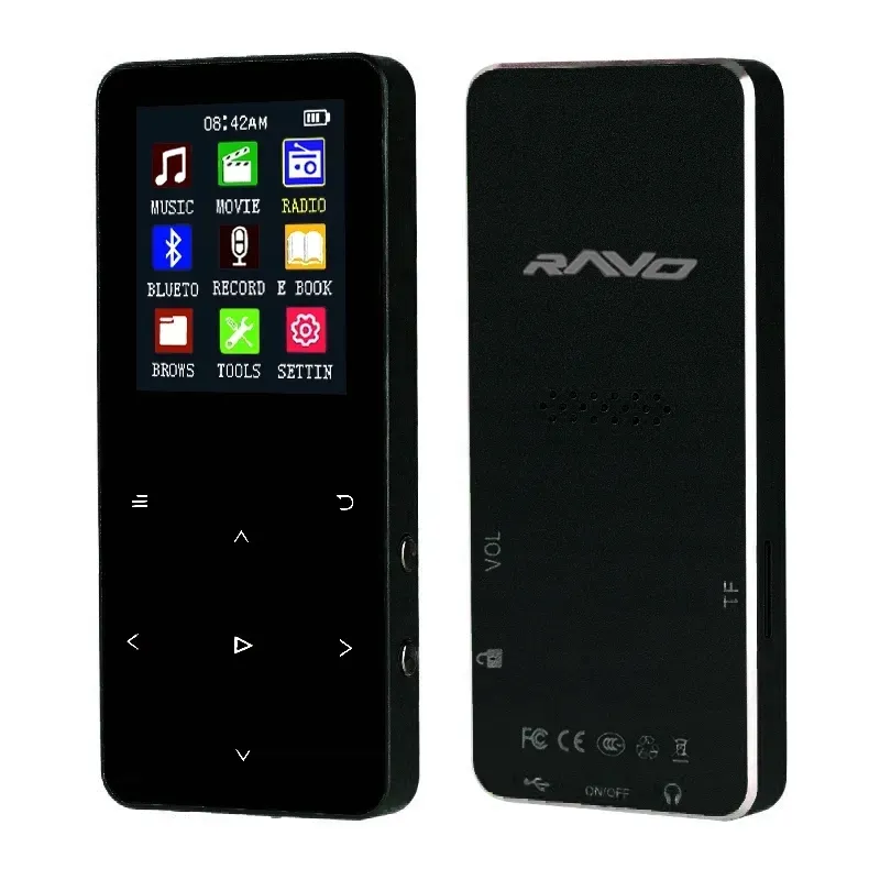 mp4-ravo-t5-czarny-8-gb-stan-nowy