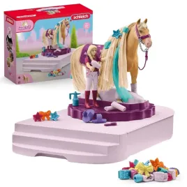 schleich-horse-club-obrotowa-stacja-do-pielegnacji-koni-figurka-sofia-42617